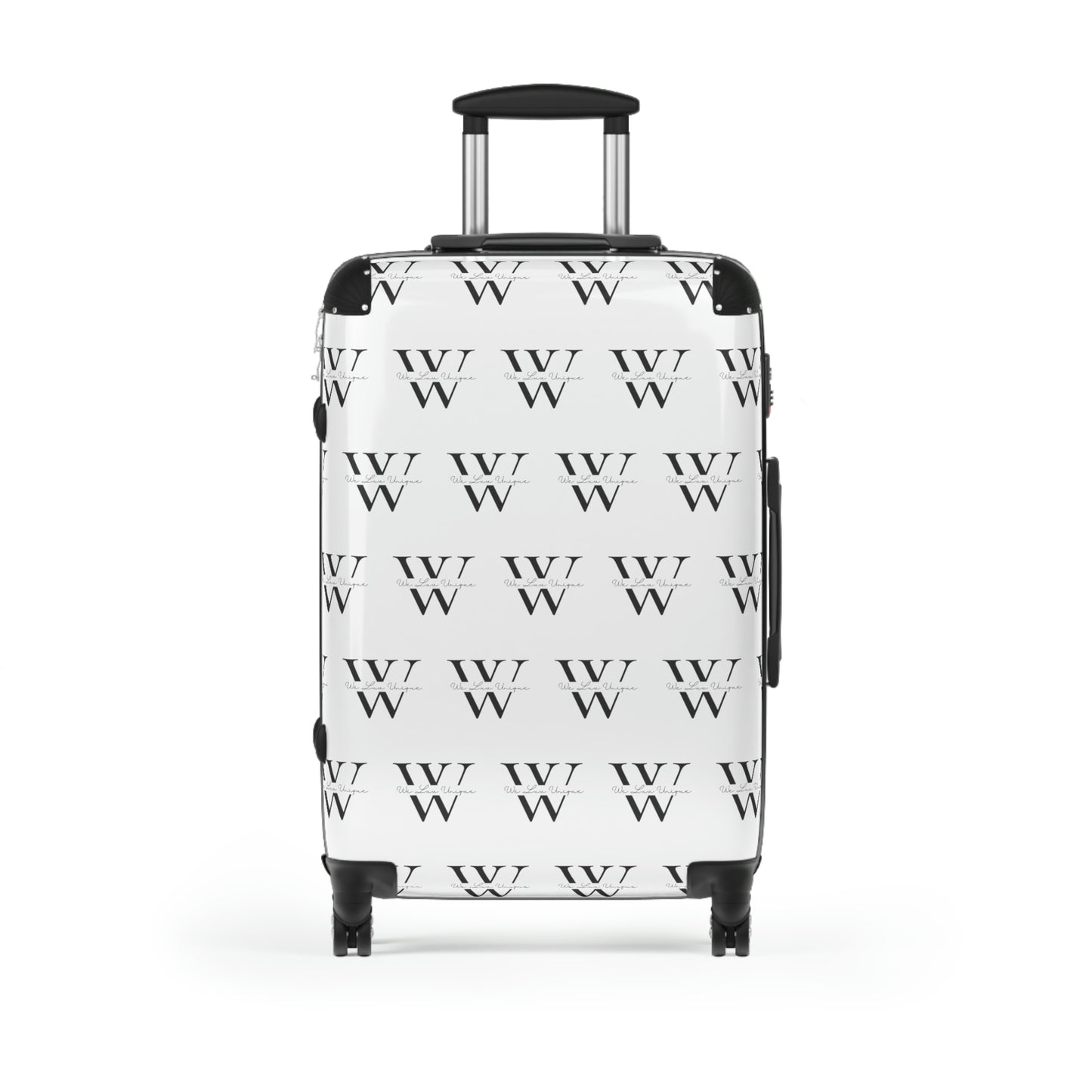 WLU White Limited Edition Suitcase (Carry on size, Medium sized and Large)