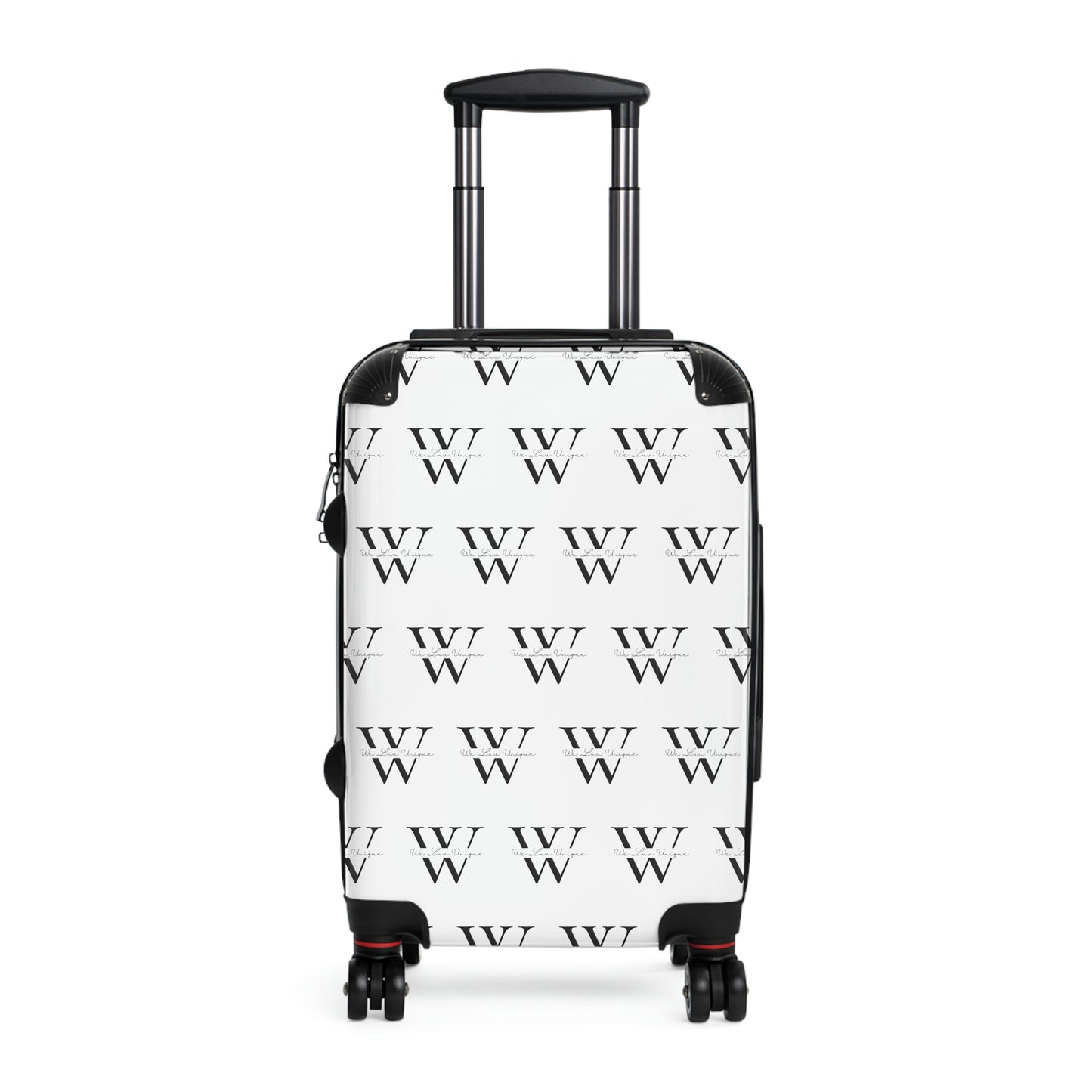 WLU White Limited Edition Suitcase (Carry on size, Medium sized and Large)