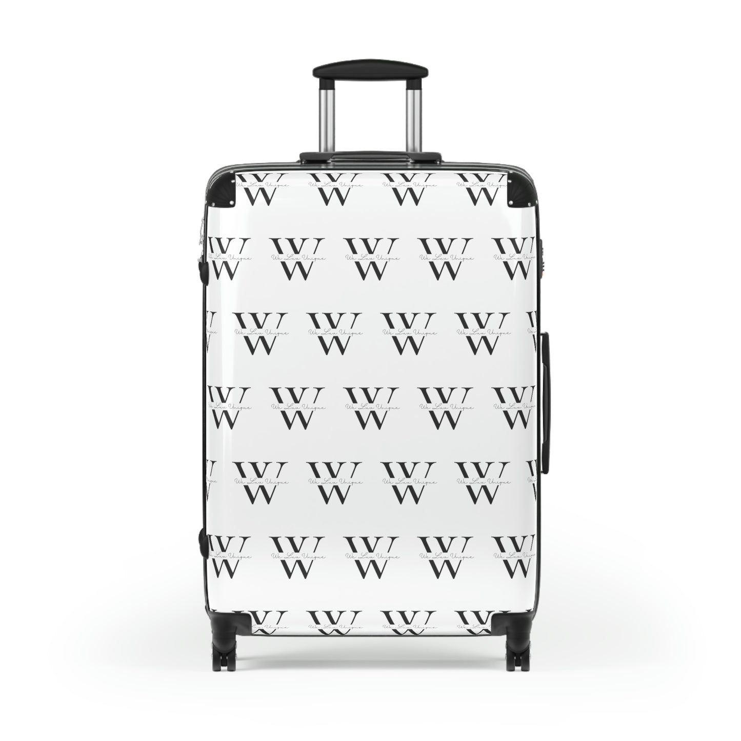 WLU White Limited Edition Suitcase (Carry on size, Medium sized and Large)