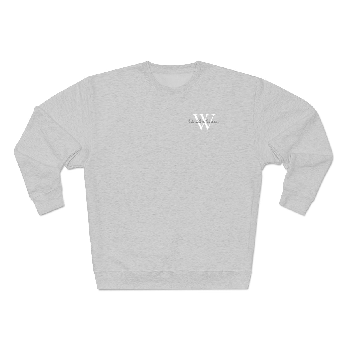 WLU Premium Crewneck Sweatshirt Small Logo