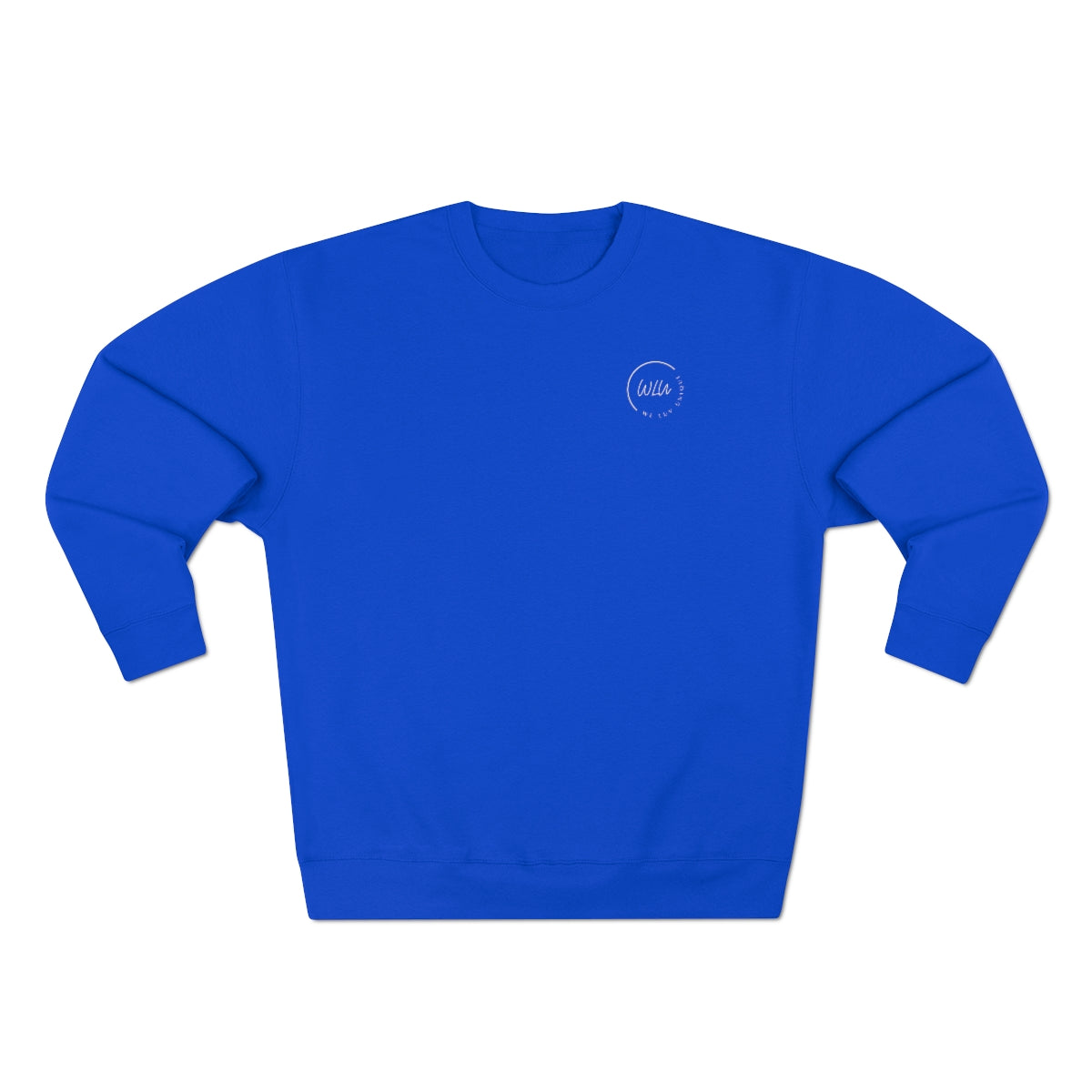 WLU Premium Crewneck Sweatshirt Small Logo