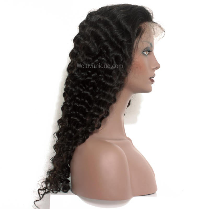 DIAMOND VIRGIN HAIR 5X5 CLOSURE WIG