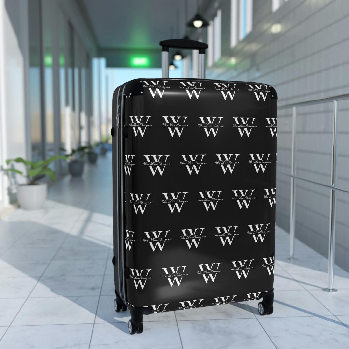WLU Black Limited Edition Suitcase  (Carry on size, Medium sized and Large)