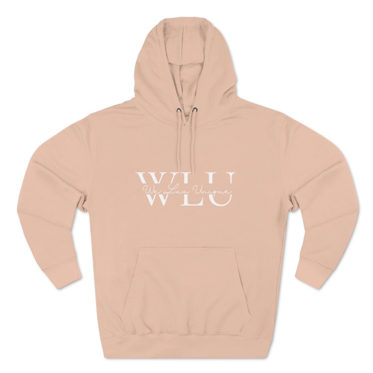 WLU Unisex Premium Pullover Hoodie w/ Quote