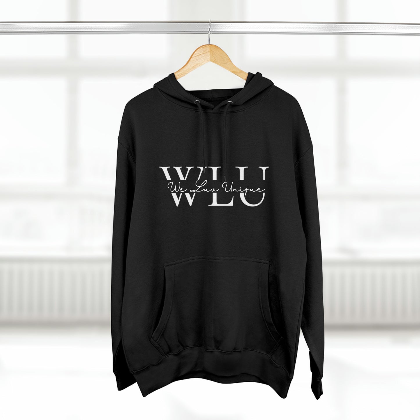 WLU Unisex Premium Pullover Hoodie w/ Quote