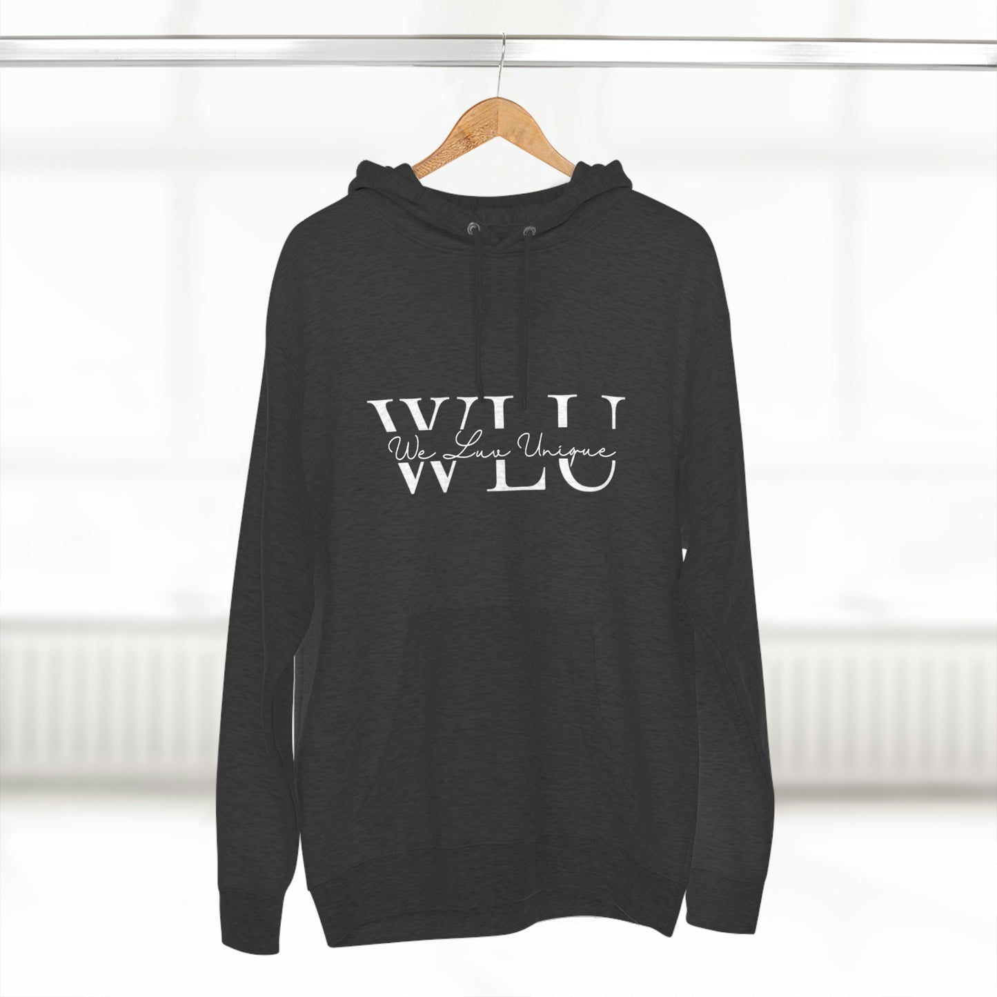 WLU Unisex Premium Pullover Hoodie w/ Quote