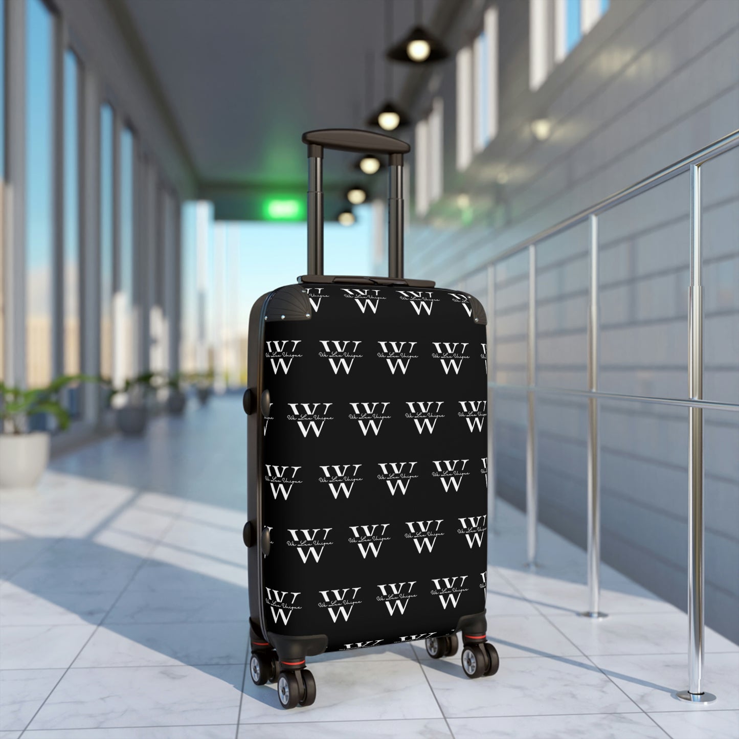 WLU Black Limited Edition Suitcase  (Carry on size, Medium sized and Large)