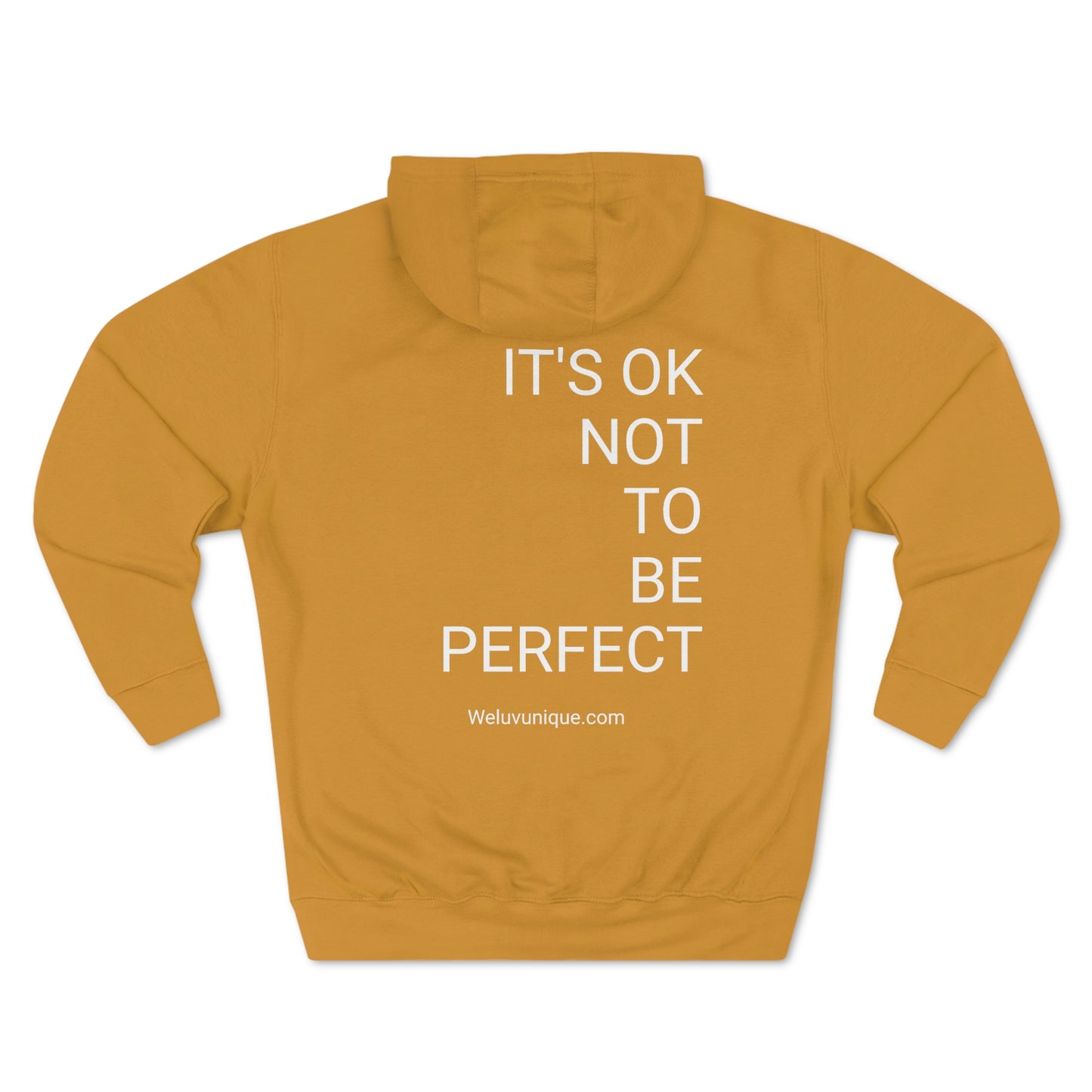 WLU Unisex Premium Pullover Hoodie w/ Quote